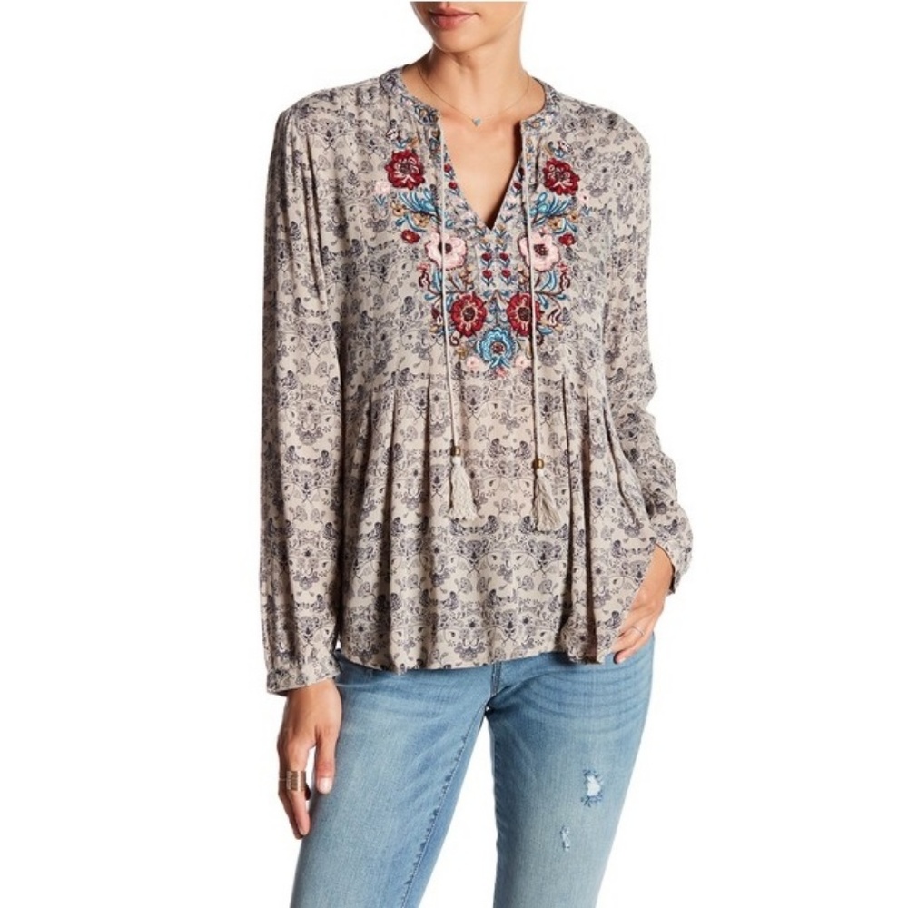 Nordstrom Vintage america floral blouse